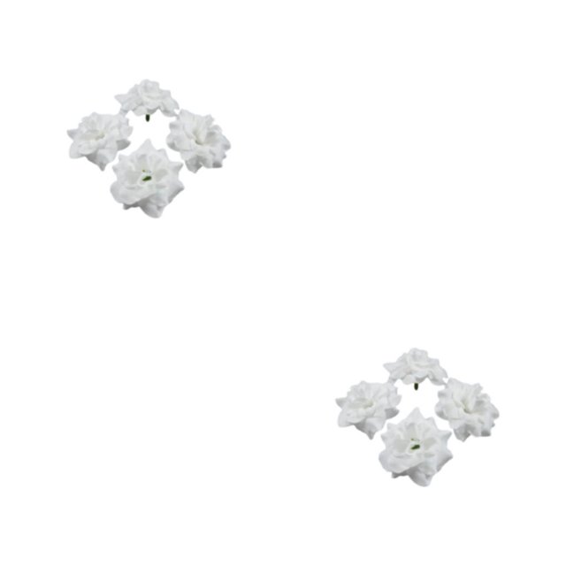 kurtrusly 50pieces Realistic Appearance Fabric For Natural Looking Clothing Multiple Colors Available Wide Application Albums White 4.5cm 2Set