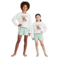 thumbnail image 3 of George Girls' Two Piece Short Pajama Set, 3 of 6