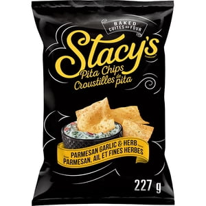 Stacy's Parmesan Garlic & Chips de pita aux herbes