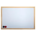thumbnail image 4 of Office Works Petit tableau blanc magnétique effaçable à sec en bois, 4 of 5