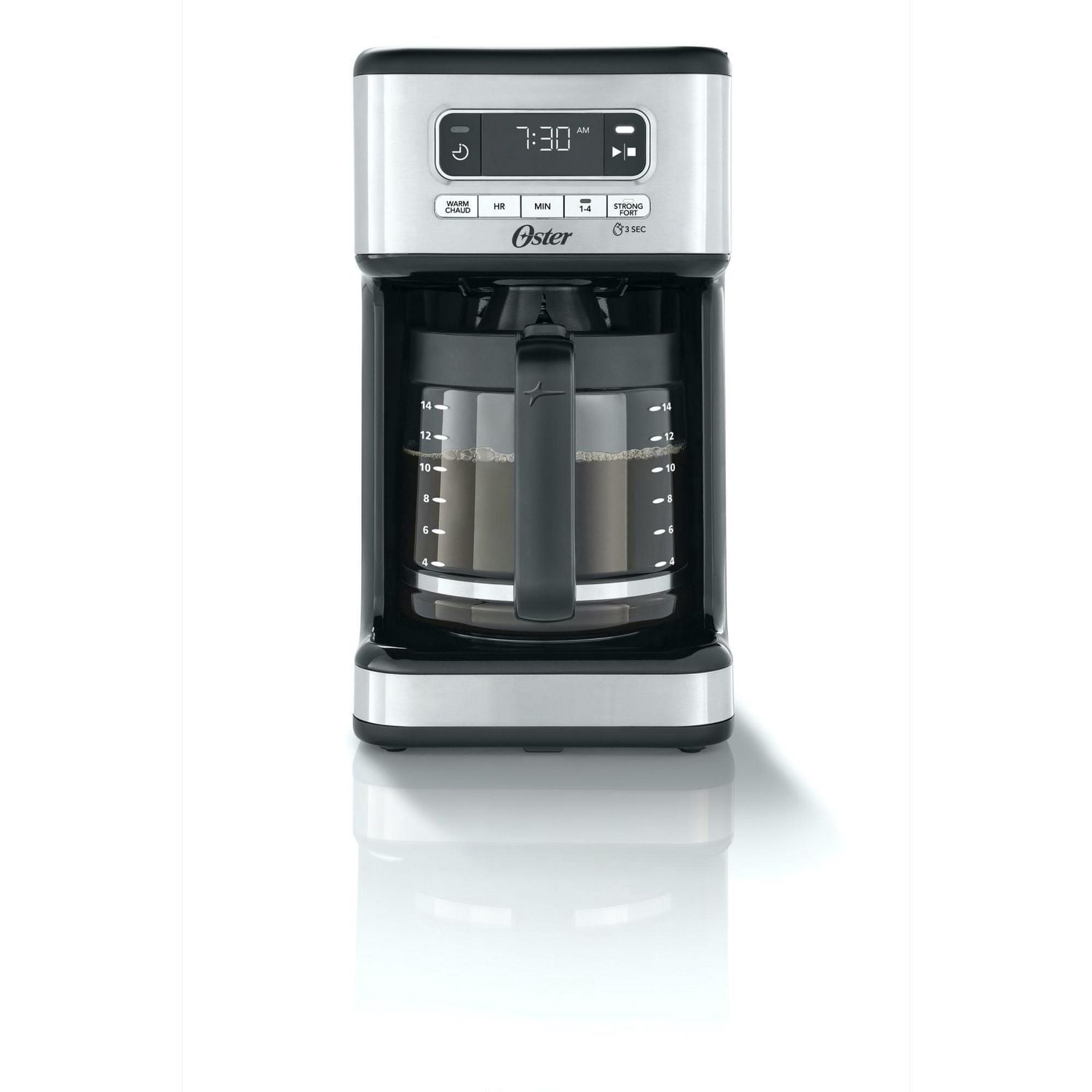 Mr. Coffee 14-Cup Programmable Coffee Maker, XL Coffee Machine