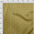 thumbnail image 3 of oneOone Polyester Lycra Tissu Jaune à Fleurs Tissu pour Robe Tissu Imprimé Tissu au Mètre 56 Pouces de Large, 3 of 4