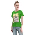 thumbnail image 4 of Women's Basic Short Sleeve T-Shirt Sailor Moon Q Edition Tsukiha, 4 of 6