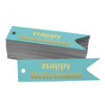 thumbnail image 1 of Inkdotpot Gold Foil Paper Hang Tags Happy Retirement Favor Tags 50 Pieces, 1 of 6