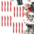 thumbnail image 3 of TopLLC Halloween Party Tableware Set Disposable Scary Party Tablecloth Halloween Theme Party disposable tableware, 3 of 4