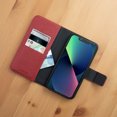 thumbnail image 2 of Caseco Étui Portefeuille Magnétique MagSafe pour iPhone 13 Pro - Broadway - Rouge, 2 of 5