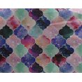 thumbnail image 4 of oneOone Georgette Viscose Fabric Textured Moroccan Geometric Decor Fabric Printed BTY 42 Inch Wide, 4 of 4