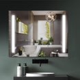 thumbnail image 2 of Vanity Art 36 in. Rectangular LED Wall Mirror with Rock Switch, 2 of 6