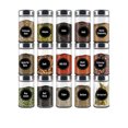 thumbnail image 4 of TFixol 144 Chalkboard Kitchen Spice Jar Labels, Round Preprinted Seasoning Label Stickers + Numbers for Kitchen Organization and Storage (Water Resistant, Write On, Reusable), 4 of 5