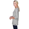 thumbnail image 3 of Devon & Jones Ladies' Perfect Fitâ„¢ Ballet Bracelet-Length Knit Top, 3 of 4