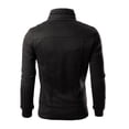 thumbnail image 3 of DPTALR Men's Autumn Color Matching Splicing Jacket Sweater Casual Jacket, 3 of 4