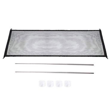 Barrière pour Chiens, Clôture de Sécurité Pliable en Maille Portable, Barrière pour Chien Intérieur Escalier Porte, 180x72cm 180x72cm