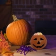 thumbnail image 5 of Lksixu Halloween Decorations Pumpkin Candy Bucket Plastic Pumpkin Bucket Portable Pumpkin Pail With Handle Reusable Cute Halloween Candy Bucket For Party Halloween Pumpkin Bucket for Party, 5 of 5