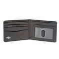 thumbnail image 2 of Buckle-Down PU Bifold Wallet - RAM Logo Grill Silvers/Black, 2 of 3