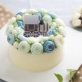 thumbnail image 2 of Décorations de Gâteau de Train Jouet Décorations de Gâteau de Train Mini Modèle de Train Piste de Circulation Décorations Ferroviaires pour Garçon Enfant Fournitures de Fête d'Anniversaire, 2 of 9