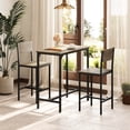 thumbnail image 2 of Costway Ensemble de 3 Pcs Table de Bar et Chaises Table de Cuisine avec 2 Tabourets de Bar pour Petit Espace, 2 of 9