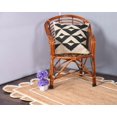 thumbnail image 2 of Indian Handmade Braided Natural Jute With white Color Jute Design Area Rugs , Scalloped Rugs , Home Décor Natural Jute Rugs & Carpet Size , 6 x 6 Feet ( 180 cm x 180 cm )Square, 2 of 5