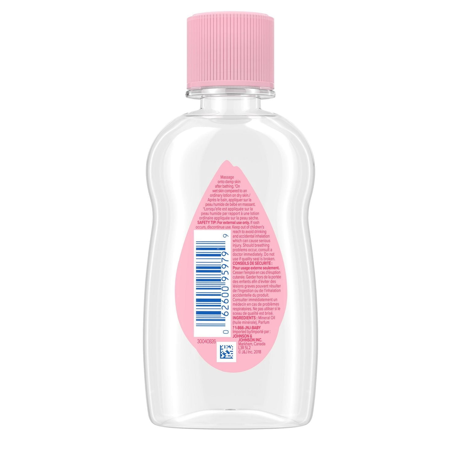 Johnson's Huile pour Bébés, Huile de Massage pour Bébés 88ml