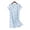 Blue, variant on Women's Plus Size Nightgown Cute Cartoon Print Short Sleeve Cotton Knit Sleepshirt Dress, Sweet Round Neck Loose Homewear by Hontri