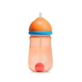thumbnail image 3 of Munchkin Any Angle™ Spill-Proof Weighted Straw Trainer Cup with Click Lock Technology, Baby & Toddler Transition Sippy Cup, 10 Ounce Orange, 3 of 9