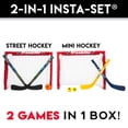 thumbnail image 4 of Franklin Sports NHL® Indoor Sport Ensemble 2 en 1 #14213, 4 of 8
