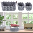 thumbnail image 3 of 3 Pcs 1 Ensemble Paniers Emboîtables Paniers Cadeaux Simples Boîtes de Rangement Polyvalentes, 3 of 6