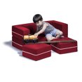 thumbnail image 1 of Jaxx Zipline Causeuse Modulable pour Enfants et Ottomans, Cerisier, 1 of 8
