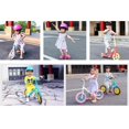 thumbnail image 1 of maskred Luminous Kid Skating Safety Protective Gear Pad Wrist Elbow Knee Sky Blue 1Set, 1 of 6
