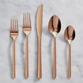 thumbnail image 1 of Safdie & Co. Flatware Stainless Steel Palos Copper 20PC Set, 1 of 2