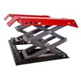 thumbnail image 2 of Bunblic 1/18 Car Lifter Model Ornament 3 Adjustable Heights Display Collections Miniature Scene Accessories Miniature Landscape Decor Red, 2 of 6