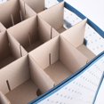 thumbnail image 4 of Ovzne Blue Polka 128 Foldable Christmas Ball Storage Box On Clearance, 4 of 6