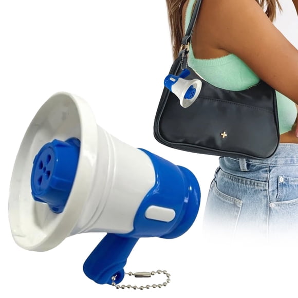 Jouet Mégaphone Drôle Enregistrer et Jouer Blague pour Adultes & Enfants Jeu Affiche Suspendue de Noël