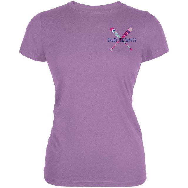 Summer Sun Enjoy the Waves Paddles Juniors Soft T Shirt