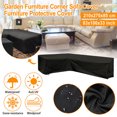 thumbnail image 2 of Small Outdoor Cover, Outdoor Garden Furniture Corner Sofa Cover Furniture Cover Outdoor Table Cover, Protective Cover, 2 of 9