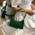 thumbnail image 2 of FunnyBeans Retro Classic Clutch Shoulder Bag with Zipper Closure for Female, Green, 2 of 9