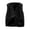 Black#sherpa vest women, variant on aohooy Vest Tops for Women Fall Fleece Button Sleeveless Warm Sherpa Vests Winter Plus Size Faux Shearling Teddy Coat Gilet with Pockets Pink,S