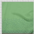thumbnail image 3 of Soimoi Polyester Crepe Fabric Stripe,Leaves & Berries Panel Printed Fabric 1 Yard 52 Inch Wide, 3 of 3