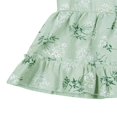 thumbnail image 4 of Baby Girl Ruffles Floral Printed Sleeveless Tops and Short Pants 1-2 Years, 4 of 7