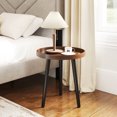 thumbnail image 4 of Costway 2 PCS Round Side Table Sofa Coffee End Accent Table Nightstand Home Furniture, 4 of 9