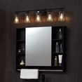thumbnail image 1 of VEVOR 5-Light Modern Bathroom Vanity Light 37.1-Inch Wall Light Fixtures Over Mirror, 1 of 9