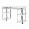 thumbnail image 2 of Convenience Concepts Bureau d'Étudiant Designs2Go Tools, (L) 47.25 Po x (L) 15.75 Po x (H) 30 Po, Blanc, 2 of 4