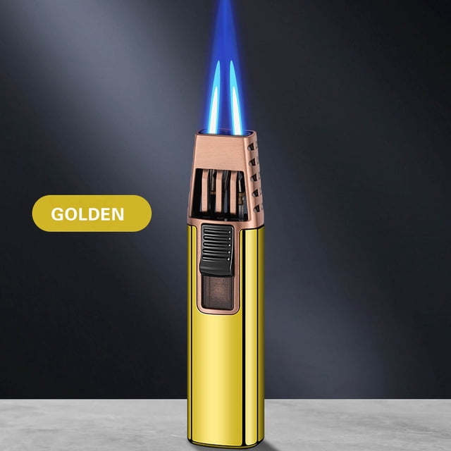 EARKITY Torcher Lighter, Portable Brightfire, Jet Lighter, Turbine Torcher Lighter, Torch Gas Flame Lighter, Inflatable Gas Waterproof Windproof Jet Torch Lighter for Candle Camping BBQ Kitchen