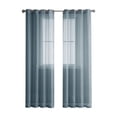 thumbnail image 2 of Dvkptbk Sheer Curtains Semi Sheer Curtains for Bedroom 98 Inches Long Grommet Vertical Window Curtains Drapes with Light Through for Living Room Home Essentials, 2 of 7