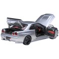 thumbnail image 1 of Nismo R34 GT-R Z-TUNE RHD (Right Hand Drive) Silver Metallic 1/18 Model Car by Autoart, 1 of 1