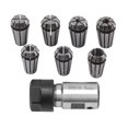 thumbnail image 2 of Ensemble de Pinces à Ressort en Acier Robuste 7Pcs, Tige d'Extension de Support d'Arbre de Moteur Er11, Haute pour Machine de Gravure Cnc et Outil de Tour de Fraisage, 2 of 8