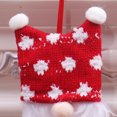 thumbnail image 4 of Coofit Christmas Hanging Gnome Knitted 3PCS Adorable Tree Decoration Holiday Ornament, 4 of 10
