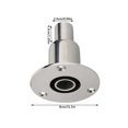 thumbnail image 2 of High-Performance Car Tools Stainless Steel Straight Thruhull Exhaust Skin Fitting 24mm Tube Pipe Socket Hardware for Parking Heaters, 2 of 3