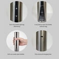 thumbnail image 3 of Electric Wine Bottle Opener Corkscrew Automatic Bottle Opener Cordless Rechargeable Wine Opener with Foil Cutter Charging Cable for Home Wine Bottle Gift Wine Lover, 3 of 9