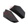 thumbnail image 4 of jinwen 2 Pieces Universal Motorcycle Winglets Side Air Deflectors Fairing ABS Accessory Black, 4 of 5