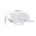 thumbnail image 3 of Ruiboury Sturdy And Durable Microwave Egg Cooker For Versatile Multi-functional PP Microwave Egg Steamers Safe And Reliable white 1Set, 3 of 6